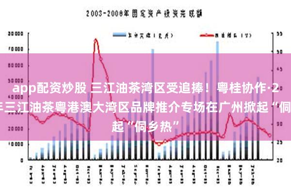 app配资炒股 三江油茶湾区受追捧！粤桂协作·2024年三江油茶粤港澳大湾区品牌推介专场在广州掀起“侗乡热”